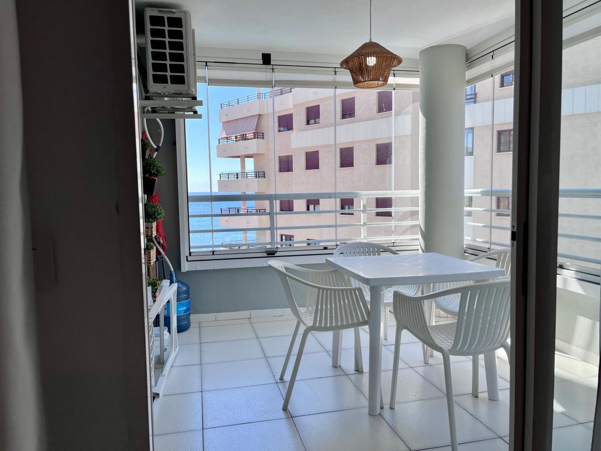 Modern Apartment On The Beach With Pool Calpe Esterno foto