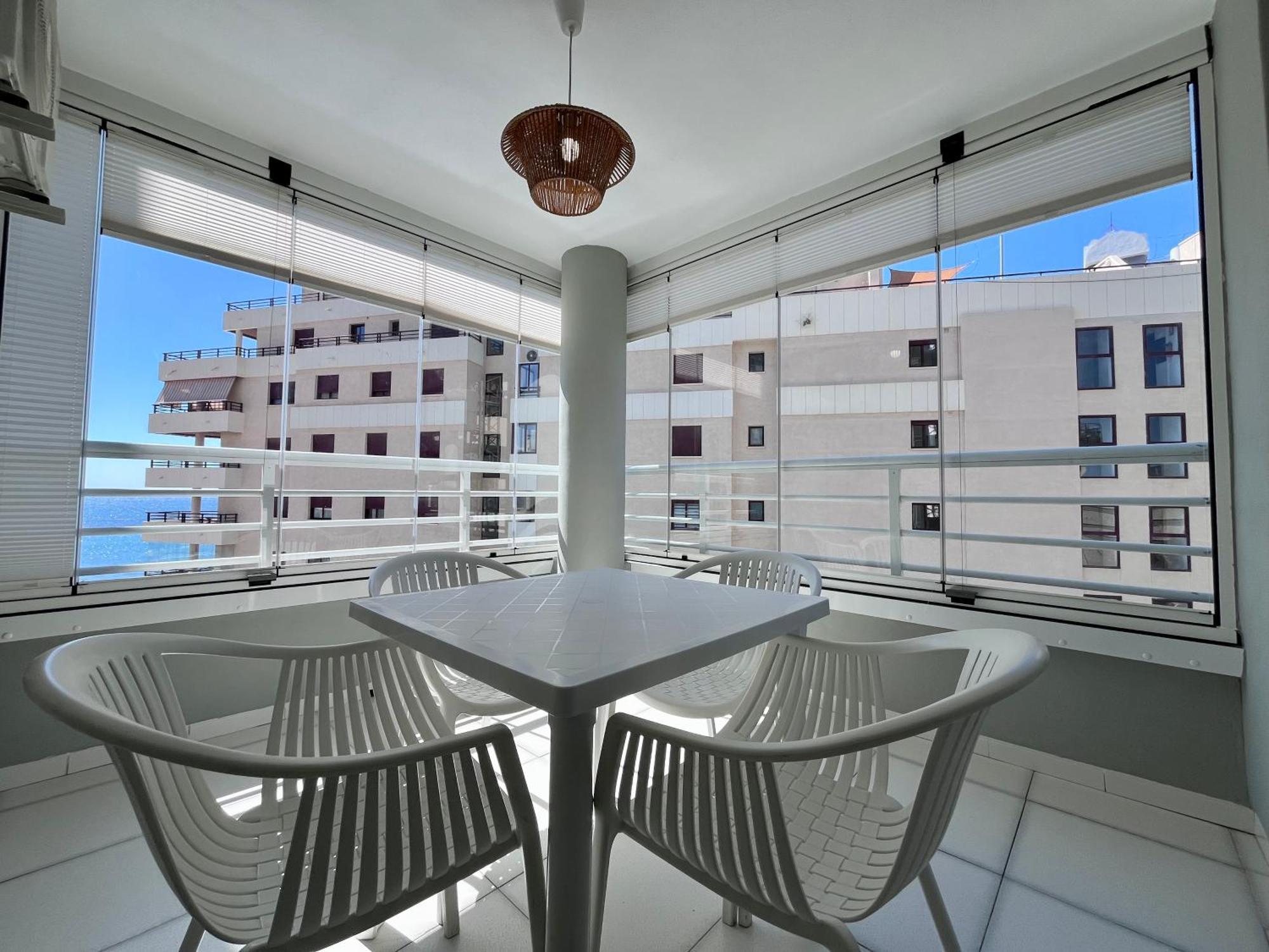 Modern Apartment On The Beach With Pool Calpe Esterno foto