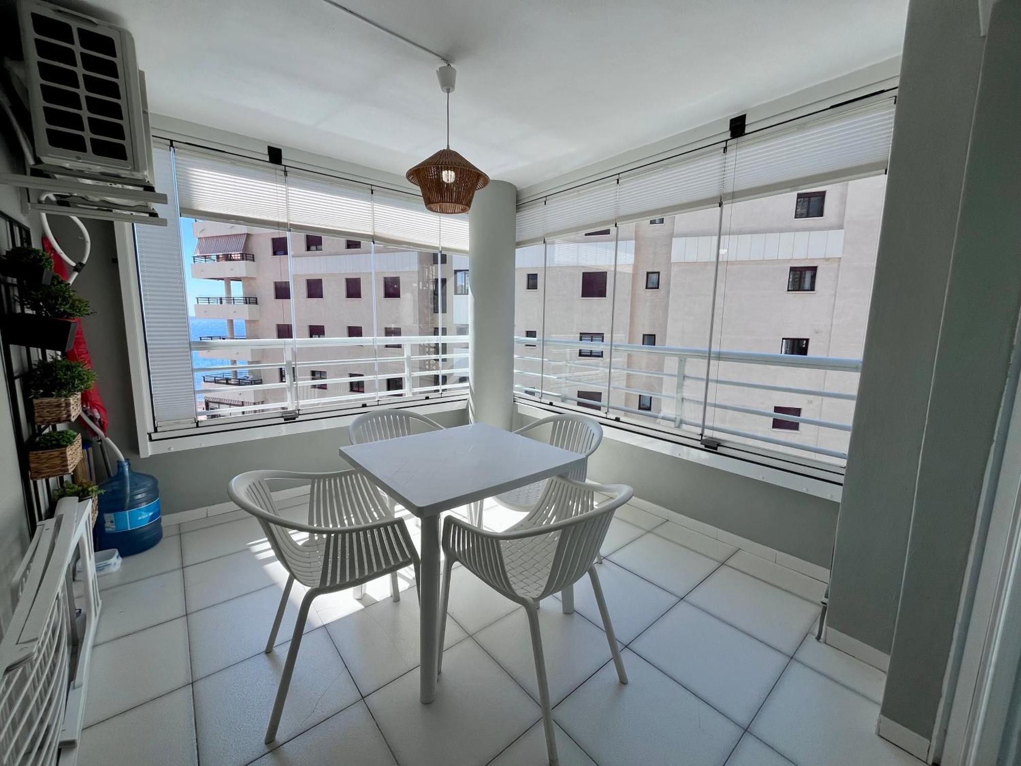 Modern Apartment On The Beach With Pool Calpe Esterno foto